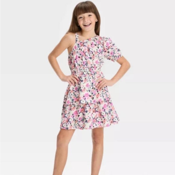 NWOT Mommy & Me Matching Floral Outfits Girls Size 6/7 & Women Size Medium - Picture 1 of 6